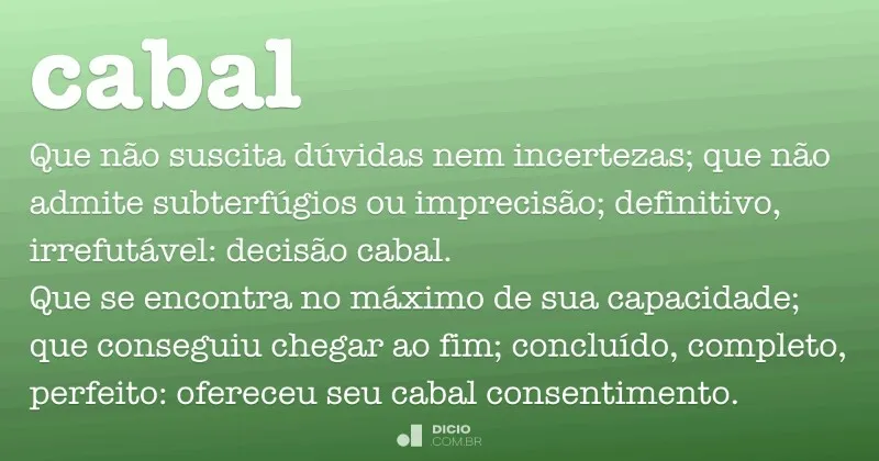 cabal-significado