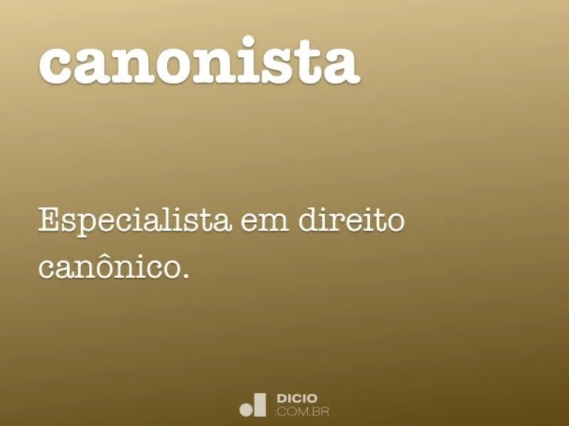 canonista-significado