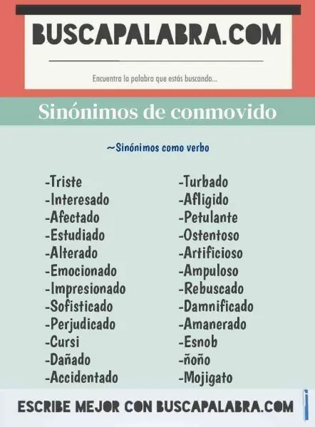 conmovido-significado
