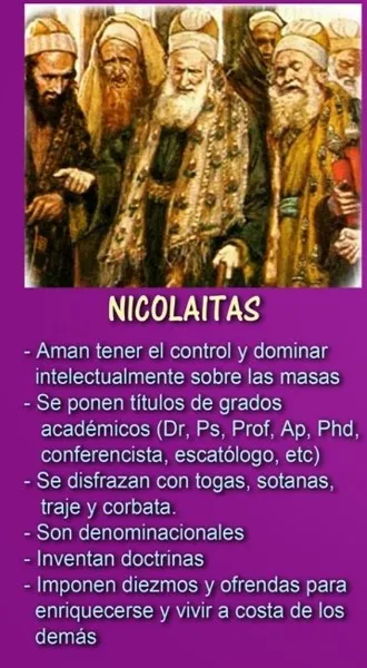 cual-es-la-doctrina-de-los-nicolaitas