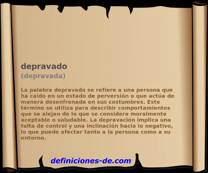 depravada-significado
