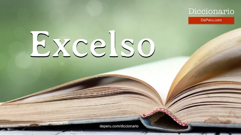excelso-significado