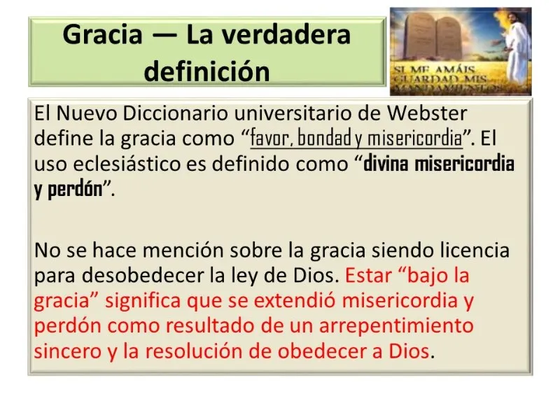gracia-definicion