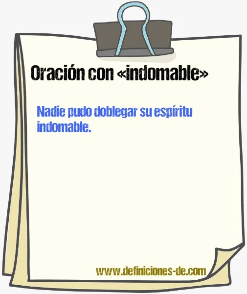 indomable-significado