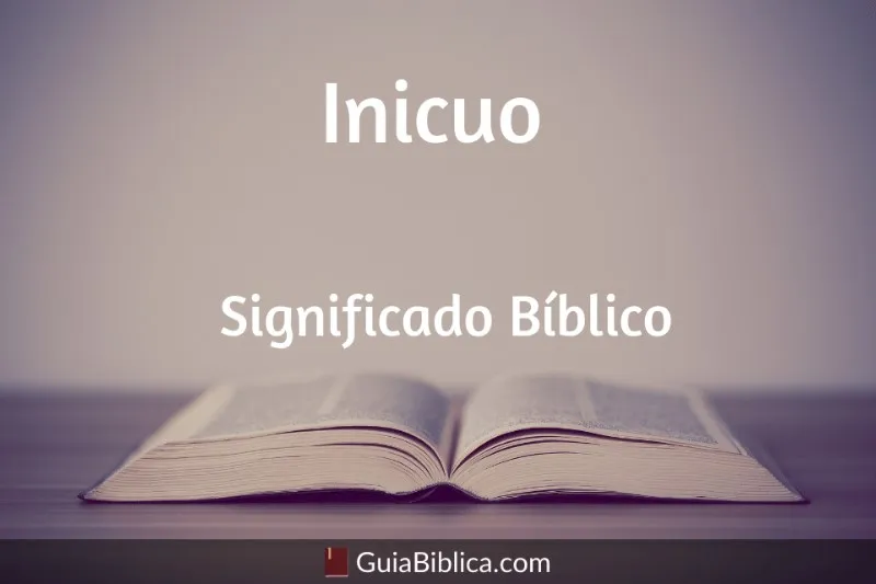inicuo-definicion