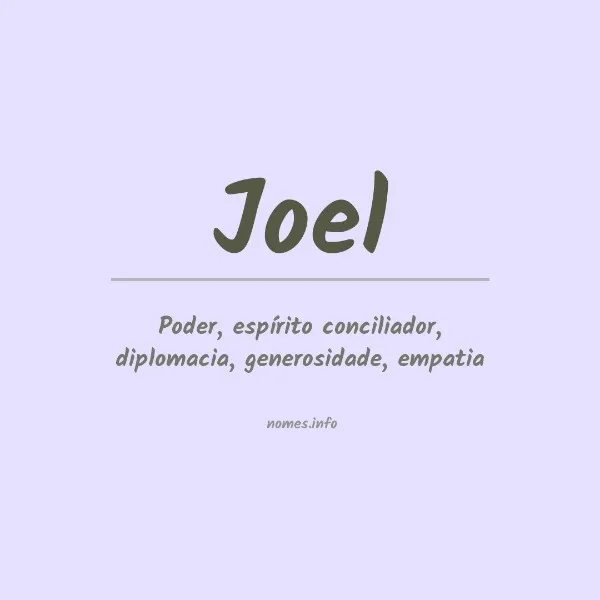 joel-significado