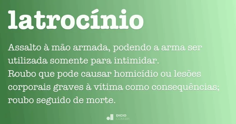 latrocinio-significado