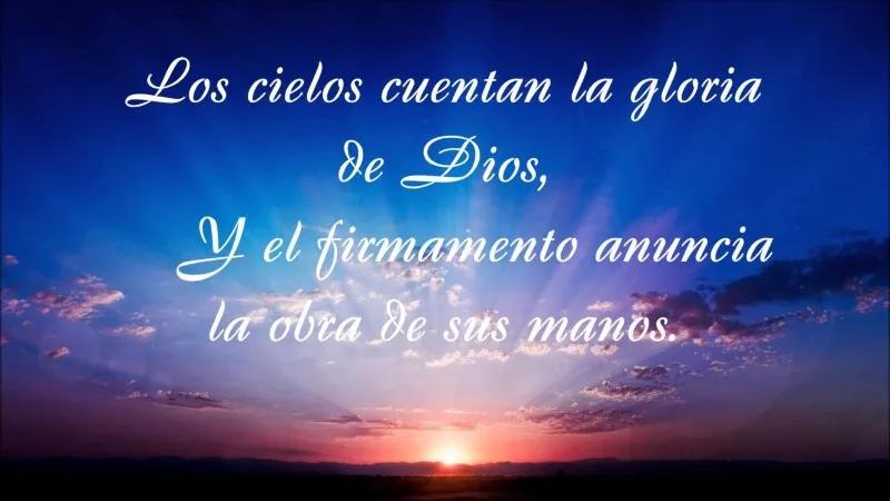 los-cielos-cuentan-tu-gloria