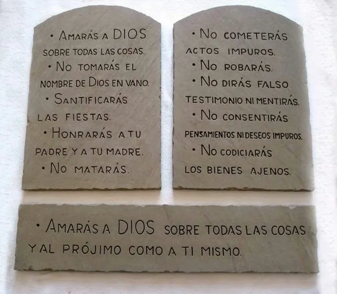 los-diez-mandamientos-originales