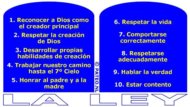 los-diez-mandamientos-originales