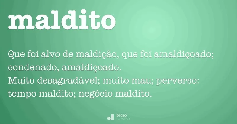 maldito-significado