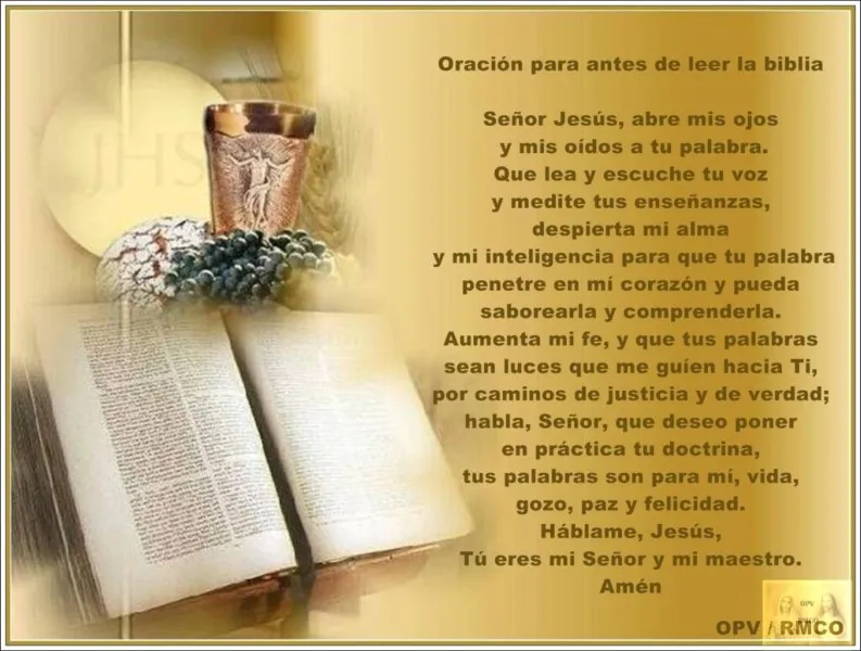 oracion-antes-de-leer-la-biblia