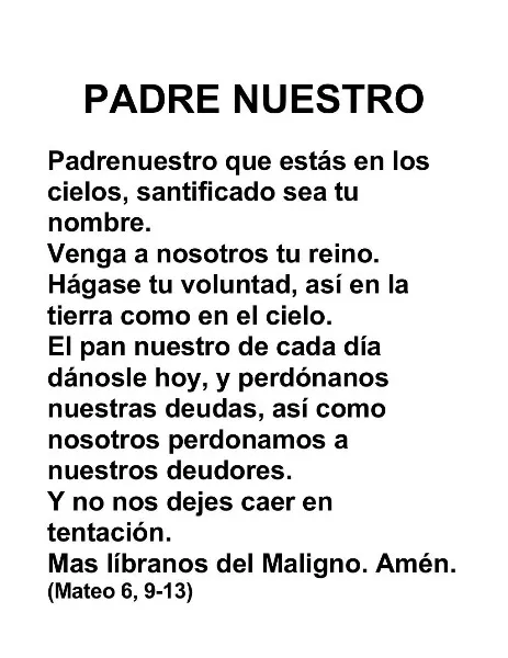 oracion-padre-nuestro