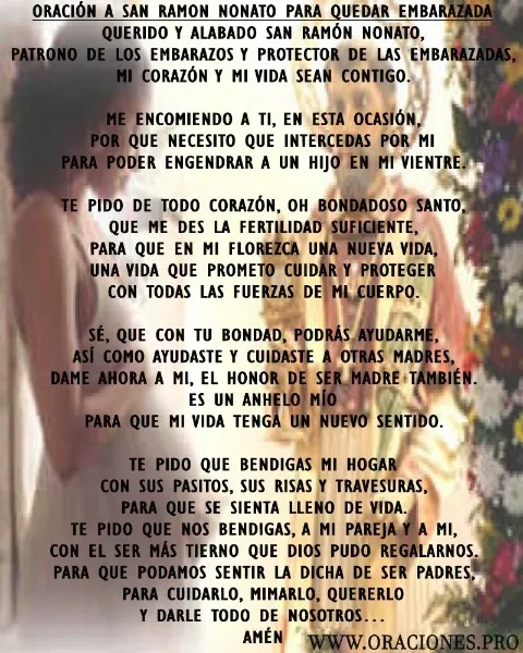 oracion-para-quedar-embarazada