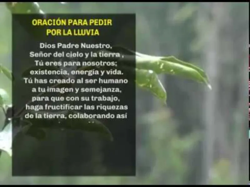 oracion-por-la-lluvia