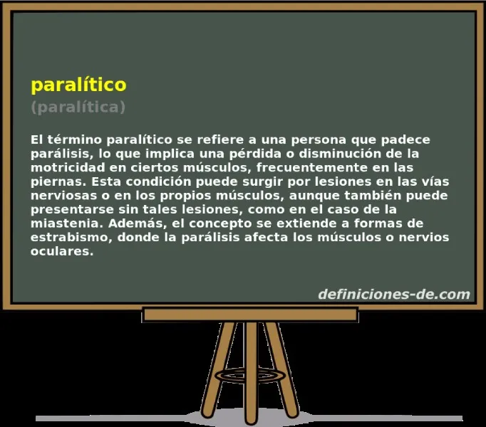 paralitico-significado