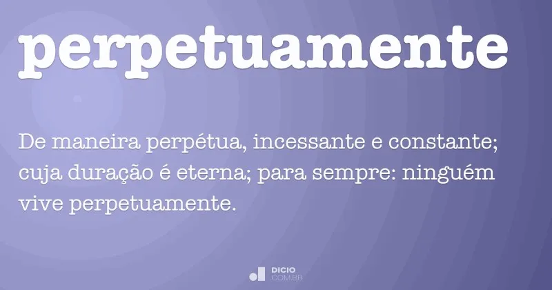 perpetuamente-significado