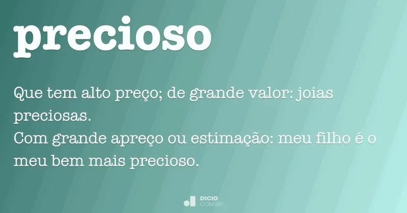 precioso-significado