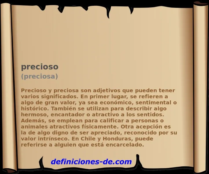 precioso-significado