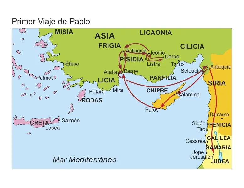 primer-viaje-misionero-de-pablo