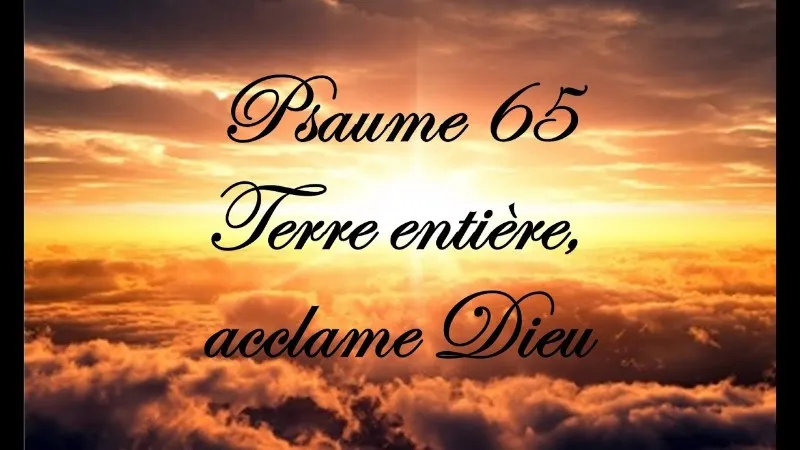 psaume-65