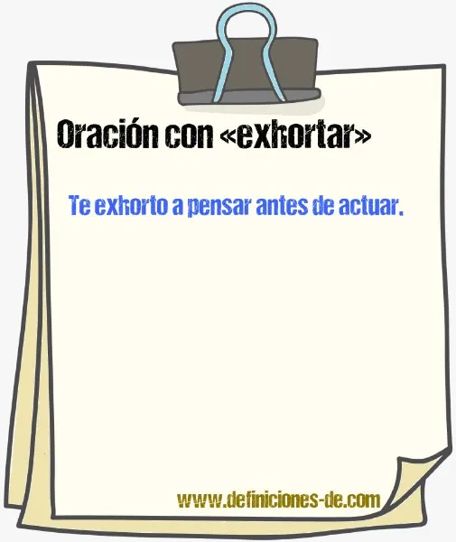 significa-exhortar