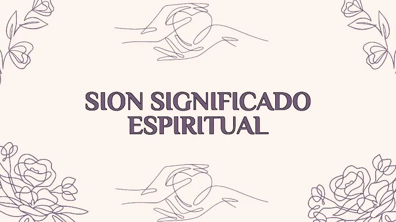 sion-significado-espiritual