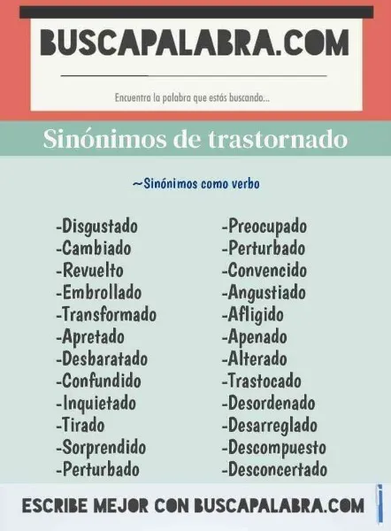 trastornado-significado