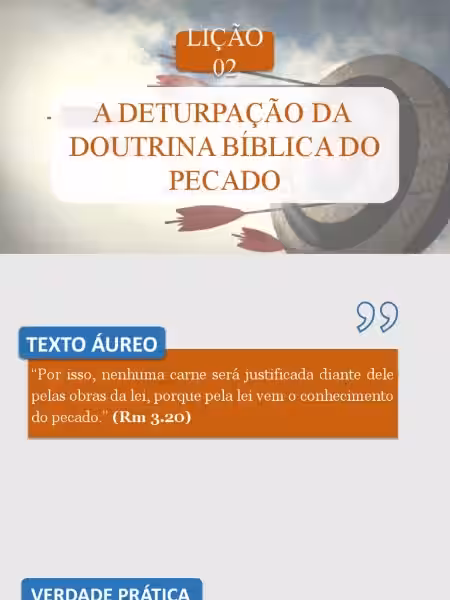 A Deturpação da Doutrina Bíblica do Pecado: Uma Análise Crítica