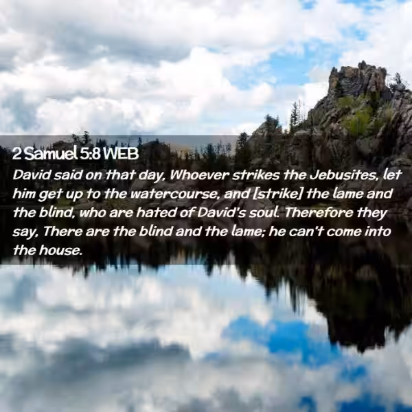 Unveiling the Significance of 2 Samuel 5:8