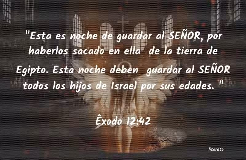 Exodus 12:42 - A Night of Freedom and a Legacy of Remembrance