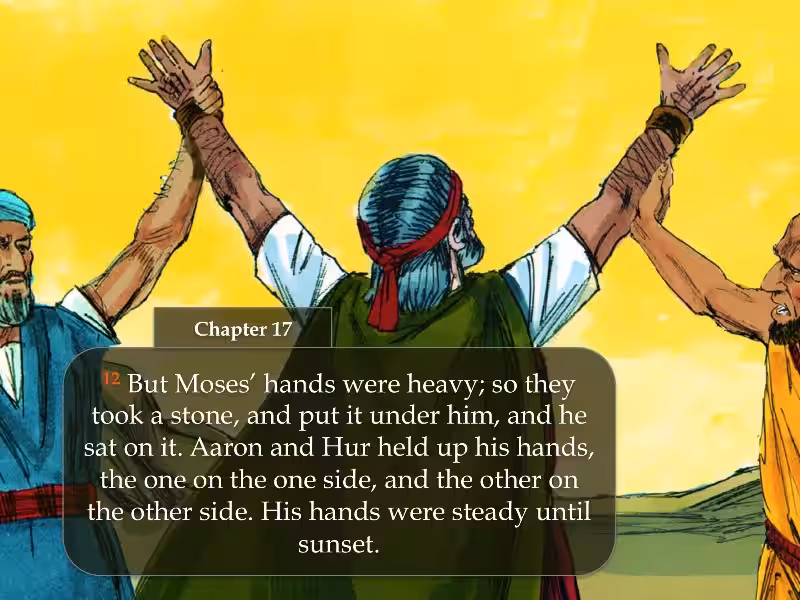 The Battle of Rephidim: A Story of Faith, Fatigue, and the Power of Prayer