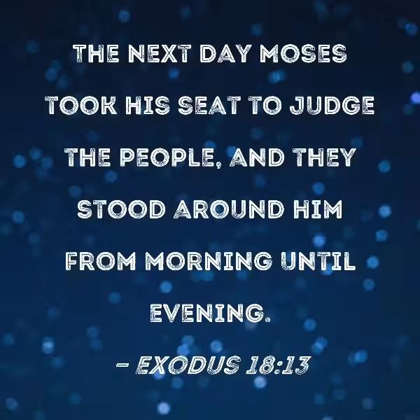 The Wisdom of Delegation: A Look at Exodus 18:13