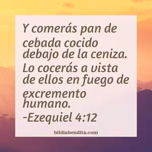 Ezekiel 4:12: A Lesson in Dependence and Trust