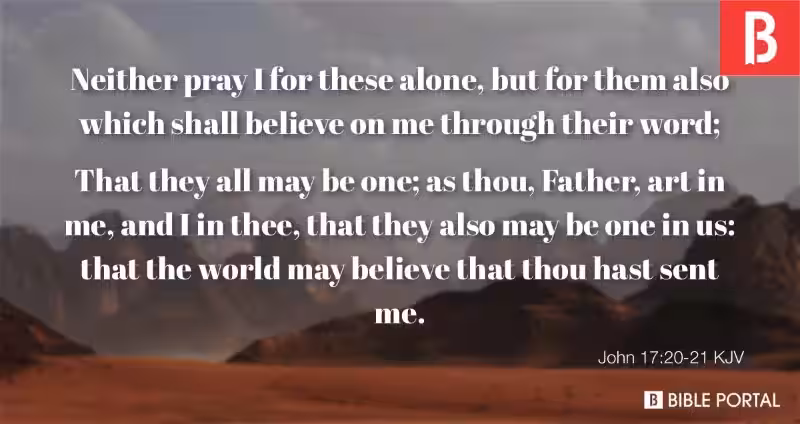 The Heart of Jesus' Prayer: Unity, Glory, and Mission