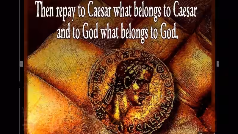 The Trap of the Pharisees: Matthew 22:18-22