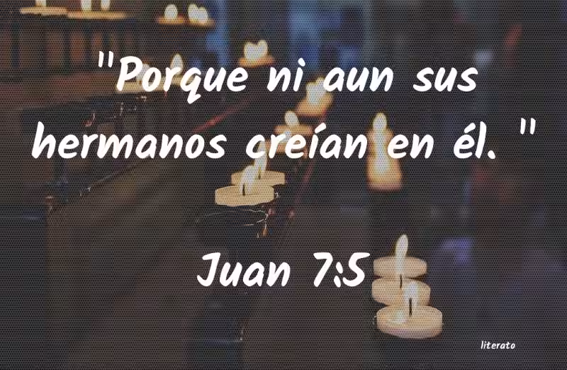 The Power of Witnessing: A Deeper Look at John 7:5