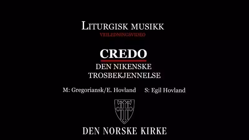 Den Nikenske Trosbekjennelsen: En Grunnvollsten i Kristen Tro