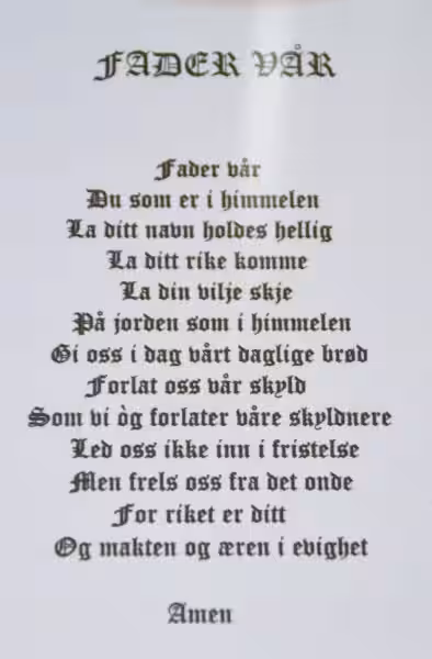 Fader Vår Tekst Ny: En Utforskning av Bønn og Relasjonen til Gud