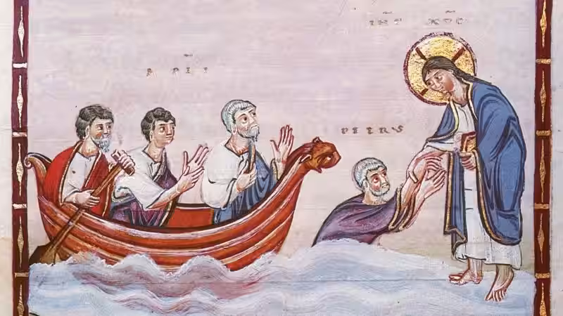 Jesus går på vannet: En Mirakuløs Fortelling